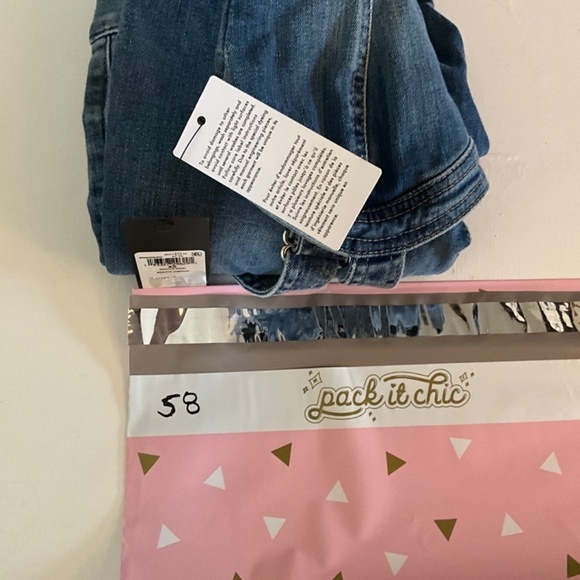 New with tags Guess Brigitte denim jumpsuit - Picture 4 of 16